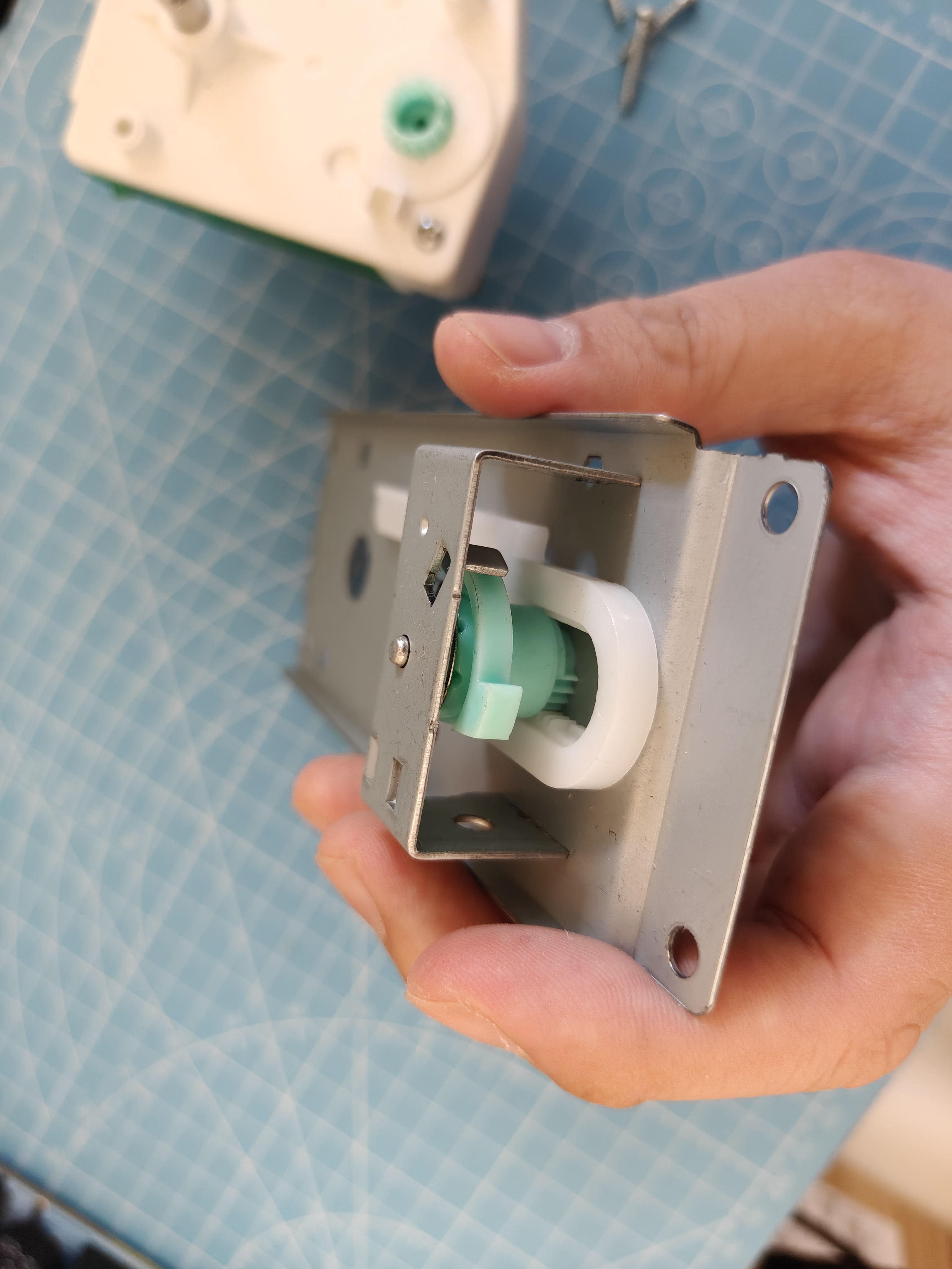 火力调节棘轮与齿条机构